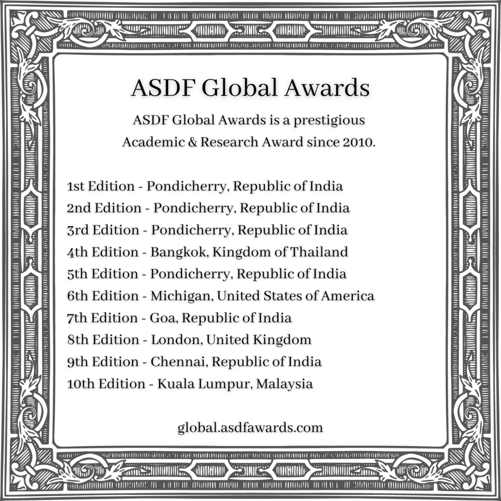 Awards Previous Editions